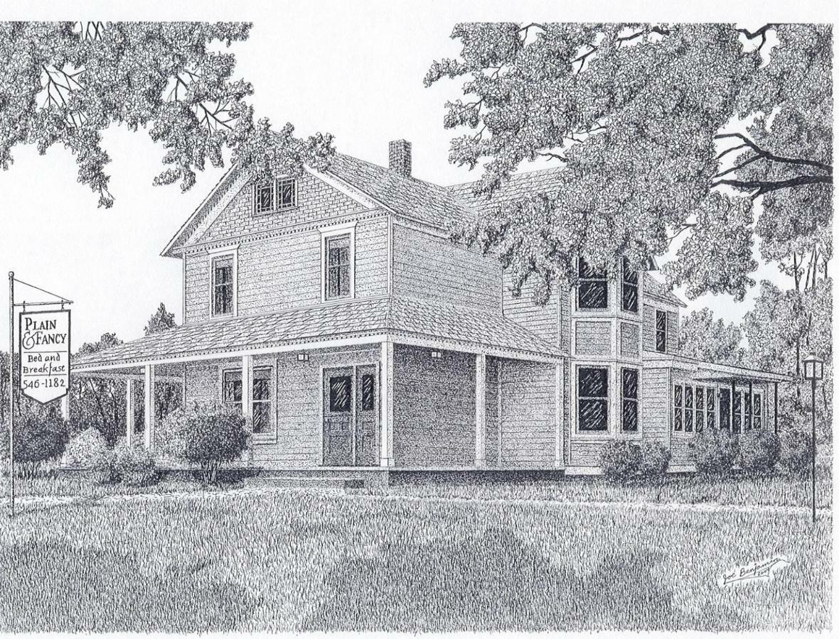 Plain & Fancy Bed & Breakfast Ironton Eksteriør bilde